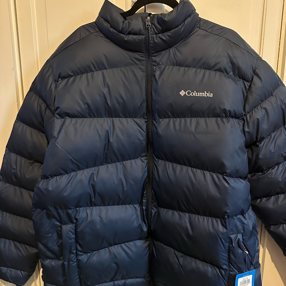 Columbia Men's Navy Puffer Jacket